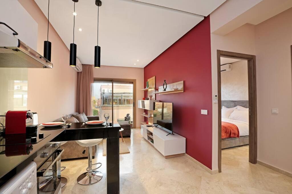 Elegant And Brand New Appart In Hypercenter Of Marrakech Marrakesh Extérieur photo